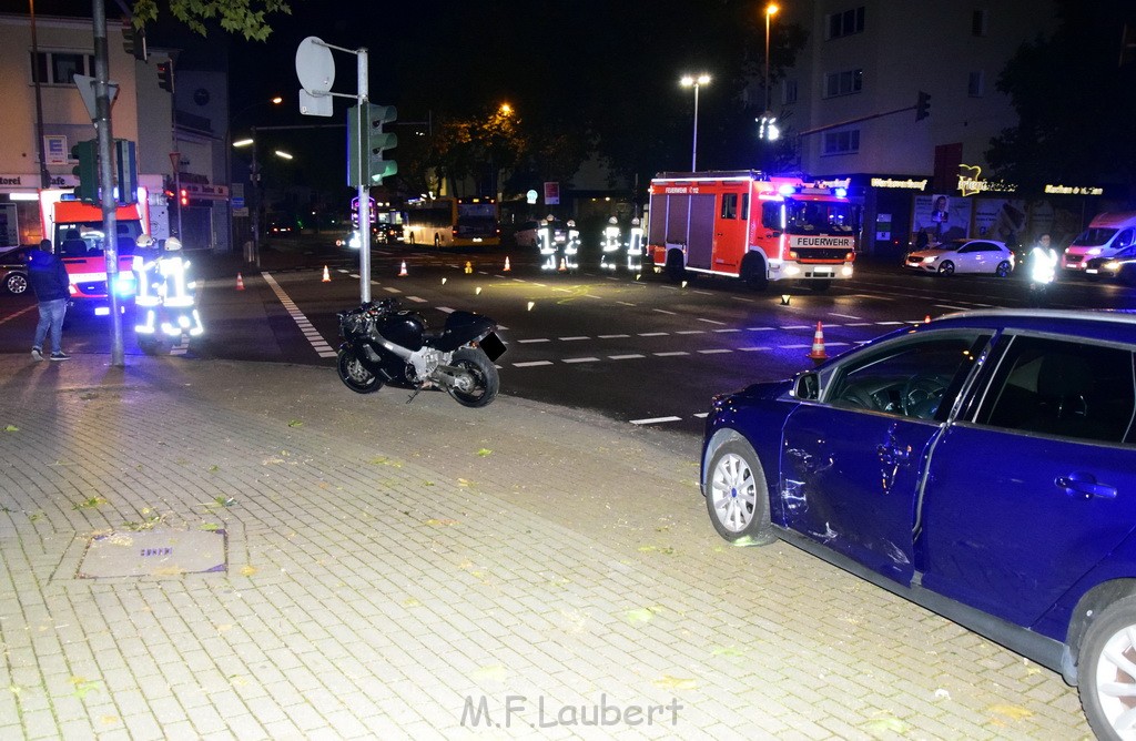 VU Pkw Krad Koeln Porz Wahn Frankfurterstr Heidestr P08.JPG - Miklos Laubert